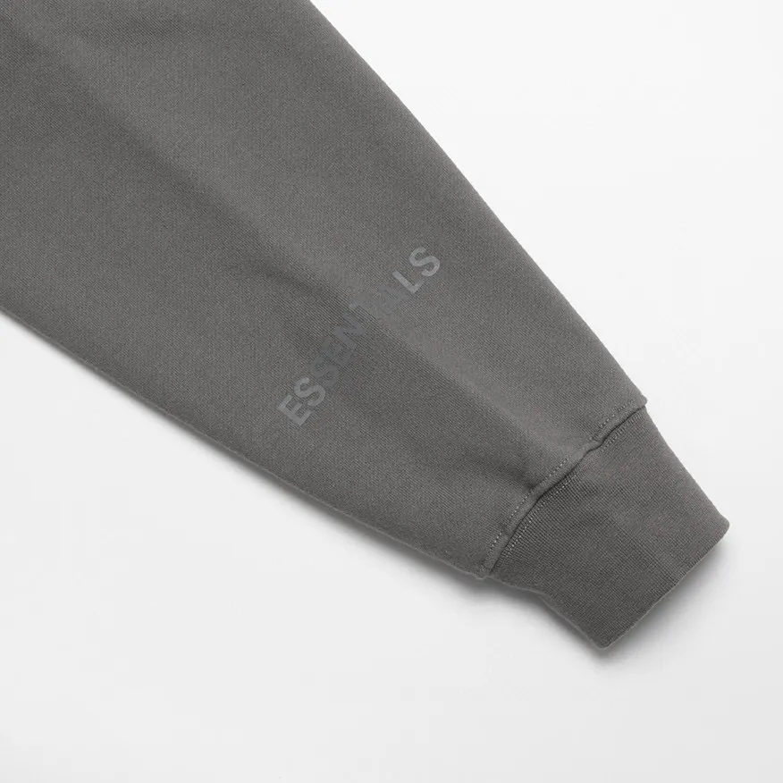 🦋 、Hot Sale🦋 118 FEAR OF GOD ESSENTIALS FOG LOGO 1:1 YUAN ZP 32 LOGO ZP TPU (ZP ) LOGO 3M ‼️ Size：S-XL ： Gray